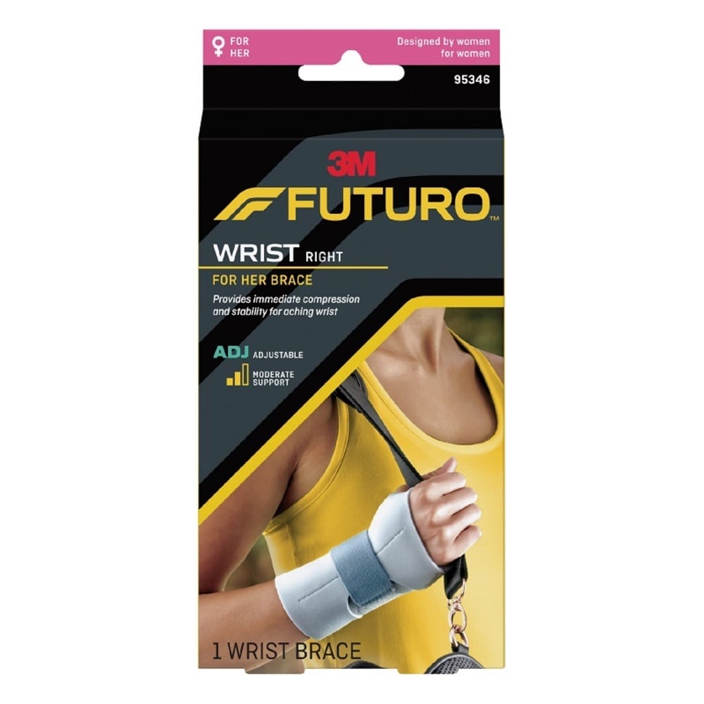 FUTURO For Her Slim Silhouette Wrist Support Adjustable (Right Hand) 1S